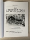 The Cherrington Family History And Genealogy 3rd Ed Softcover Good 2012