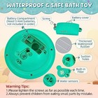 Baby Bath Toys For Toddlers   Spray Water Toy Rotation Baby Light Up Bath Moon