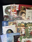 Various Christmas Holiday Greeting Cards  Lot Of 150  Used     12