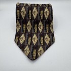 Vintage Studio By Fumagalli   s Golf Tie Usa Silk Golf Club Bag Novelty Necktie