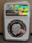 2019 P Tuvalu Homer   9999 Silver Coin Ngc Pr70 Uc Fr