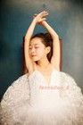 Professional Ballet Tutu Ballerina Dress Women Girls Stage Wear Dance Costumes