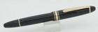 Montblanc 146 Legrand Black   Gold Fountain Pen - 1993 - 14kt Oblique Broad Nib