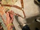 Leather Breast Collar Trophy Tack Used Western Tack Free Shipping