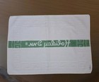 Vintage Holiday Inn Hotel Linens Bath Mat Sculpted Squares Mcm Canon 