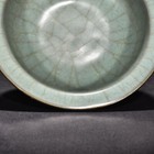 7 6  China Old Antique Porcelain Song Dynasty Guan Kiln Folding Edge Bowl