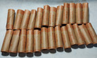 Coin Preformed Tube Wrappers Roll Of 25 Us Quarter Paper Tubes Crimped End New