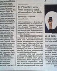 Original 2007 Apple Inc  New Generation Iphone 2g Announced Steve Jobs Newspaper
