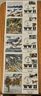 Full Set Of 10 World War Ii 1942 Fdc  Hand-painted Collins  2697a-j