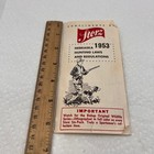 Vintage 1953 Nebraska Hunting Laws And Regulations Storz Beer Pamphlet