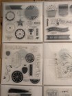 My Acrylix Close To My Heart Decorative Stamps Scrapbooking Lot Of 12