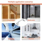 Bath Grab Bar  6in Shower Grab Bar Stainless Steel Bathroom Handles Stairway    