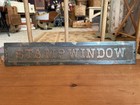 Antique U s post Office Bronze-stamp Window money Order call Window    c 1900   1920