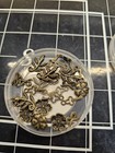 Stampin  Up  Bird Ballad Trinkets Embellishments Leaf Key Flower Pkg Of 24