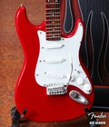 Red Fender Strat Mini Guitar Famously Played In The Yardbirds By Axe Heaven