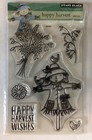 New Penny Black Rubber Stamp Set Happy Harvest Set Of 6 Unused Thanksgiving