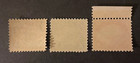Stamps Us  Scott  c4-6 Never Hinged
