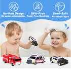 Free Shipping Bath Toys Cars No Hole Water Play Set Kids 1-5 Years Baby Gift