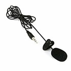 Lavalier Lapel Clip-on Omnidirectional Condenser Microphone F Gopro laptop dslr