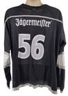 Jagermeister Hockey Jersey Black Stag Logo 56 Promo Beer Bar Shirt Men   s Xl