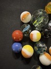 Vintage Glass Art Swirl Marbles Akro Agate Jabo