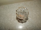 Vintage Clear Glass Swirl Design With Cork Liquor Bottle Decanter Stopper Only
