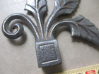 Antique Vintage Cast Iron Finial Gate Fence Topper Cap Salvage Square Post 9 16 