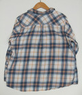 Ariat Real Relaxed Woman s 2x Plaid Western Cotton Cowgirl Button Up Shirt  flaw