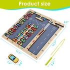 Magnetic Alphabet Maze Letter Puzzle For Fun Learning Montessori Educational    
