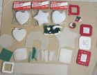 Darice Plastic Canvas Shapes Mixed Lot Of Over 40