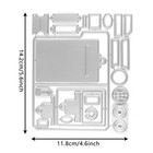 Noteworthy Labels Metal Cutting Dies For Diy Embossing Scrapbooking Crafts Cards