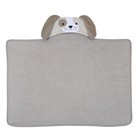 Lambs   Ivy Baby infant Luxury Cotton Terry Dog puppy Hooded Bath Towel