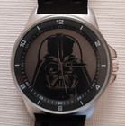 Darth Vader Anolog Watch Dar 1012 Lucasfilm With New Battery Working Condition 