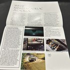 1979 Cadillac Full Line Eldorado Fleetwood Deville Seville Sales Brochure 16 Pg