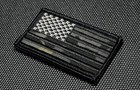 Multicam Black Fwd Us Flag Embroidered Patch Usa Mc Blk Blackout 