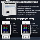 50a 10 Circuit Transfer Switch Kit With 2 Digital Display Energy Meter
