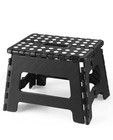 Home Folding Step Stool Lightweight Step Stool With 9 Inch Height For Kids Black