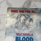 Cast Signed West End Blood Brothers Poster Printed By Dewynters