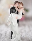 Wedding Cake Toppers Bride And Groom   Groom Holding Bride   Unique Romantic    