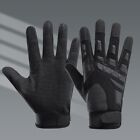 Full Finger Bike Gloves Black Touch Screen Sports Riding Cycling Gloves