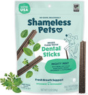 Dog Treats Dental Chews For Dogs  Mint Flavor  8 Count  Small Medium Large Pets
