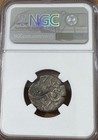 Celtic Gaul Silver Stater Ngc Choice Vf Redones Tribe Piolaine Treasure 100-50bc