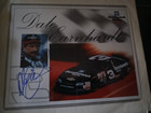 Signed Autographed Rare Dale Earnhardt Sr   3 Goodwrench With Proof Postcard