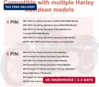 Obd2 Adapter For Harley Davidson  2-in-1  4 Pin   6 Pin  To 16 Pin Motorcycle Di