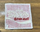 Enjoy Coca Cola Coke Authentic Vintage Embroidered Patch Red   White Square 2 5 