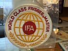 Wham-o Frisbee World Class Master Patch International Frisbee Association 1970 s