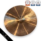 Paiste 505 16  Medium Black Label Cymbal Used Standard Weight No Cracks