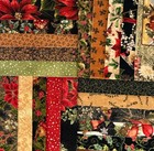 Cozy 20 Strip Winter Jelly Roll  Quilt Shop Fabric   Moda  Hoffman  Andover  Etc