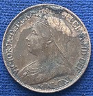 1895 Great Britain              Farthing     Vf  xf     Free Domestic Shipping 