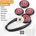 4392067 Dryer Belt Repair Kit For Whirlpool  Kenmore  Maytag  Kitchenaid  Dryer